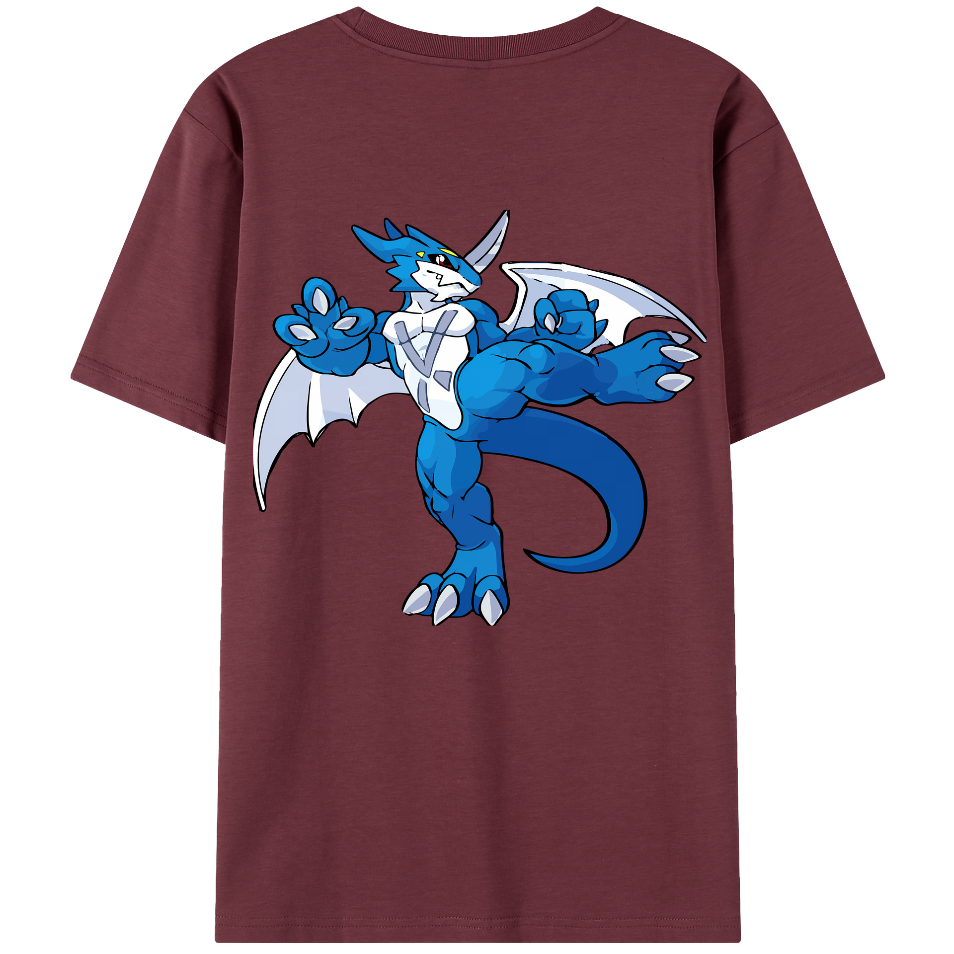 （画像用） Digimon デジタルモンスター/デジモン 綿100％半袖Tシャツ（背面プリント）